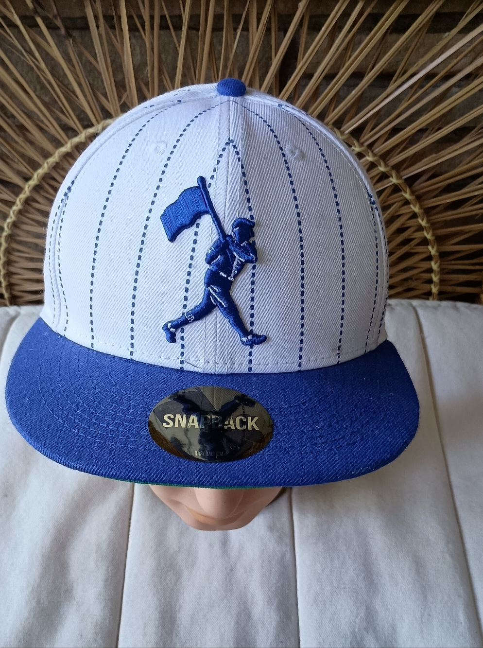 Baseballism Flagman Jackie Robinson Day Adjustable Snapback Ball Cap Hat
